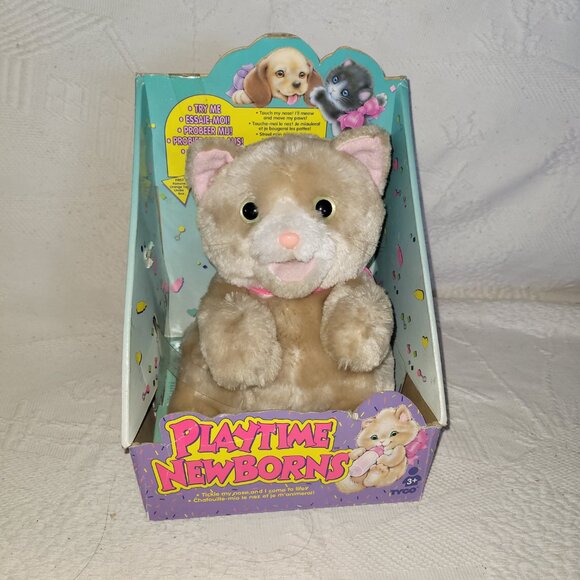Vintage 1994 Tyco Playtime Kitties Stk # 1728-3 Kitty Kitten Coco WORKS - Picture 9 of 17